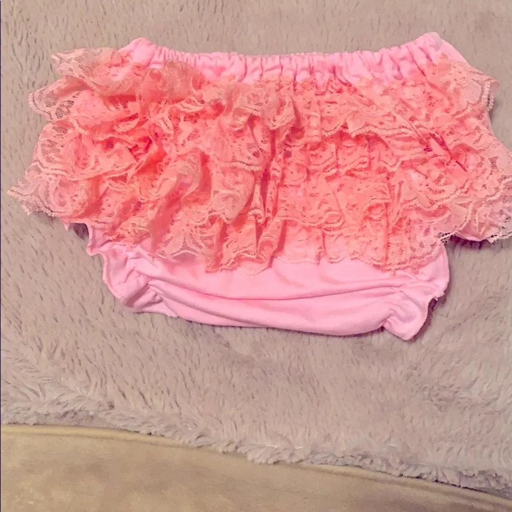 Mix & Match 3/$12 Pink Ruffle Bottom Diaper Cov…